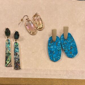 Kendra Scott Lot of earrings